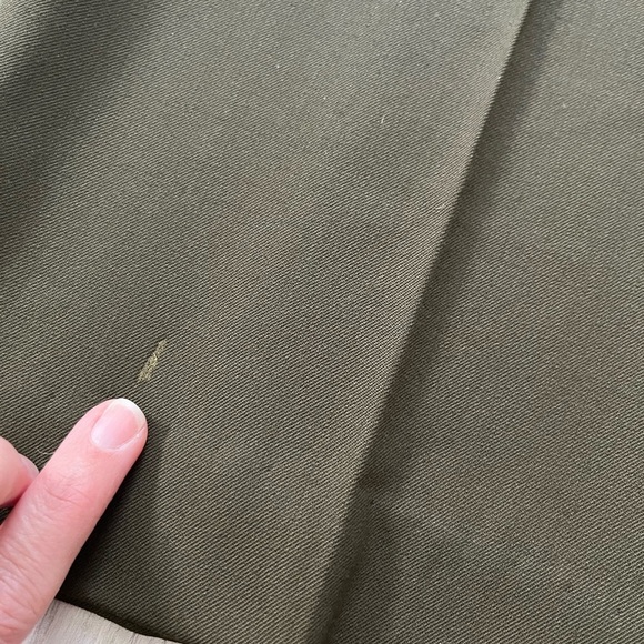 Ralph Lauren Straight-Leg Wool Trouser Pants in Dark Brown size 10 - Picture 9 of 10